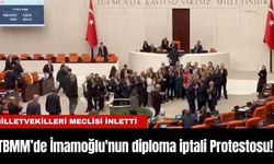 TBMM’de İmamoğlu'nun diploma iptali Protestosu!