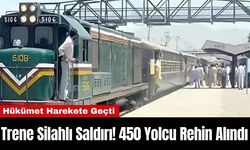 Trene Silahlı Saldırı! 450 Yolcu Rehin Alındı