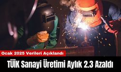 Sanayi Üretimi Aylık 2.3 Azaldı