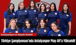 Türkiye Şampiyonası’nda Antalyaspor Play-Off’a Yükseldi!