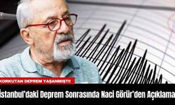 İstanbul’daki Deprem Sonrasında Naci Görür’den Açıklama