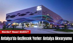 Antalya'da Gezilecek Yerler: Antalya Akvaryumu