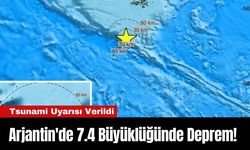 Arjantin'de 7.4 Büyüklüğünde Deprem! Tsunami Uyarısı Verildi