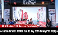 Corendon Airlines Tahtalı Run To Sky 2025 Antalya'da Başlıyor