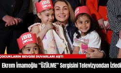 Ekrem İmamoğlu “ÜZÜLME” Sergisini Televizyondan İzledi