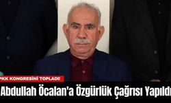 PKK Kongresini Topladı! Abdullah Öcalan'a Özgürlük Çağrısı Yapıldı