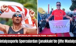 Antalyasporlu Sporculardan Çanakkale’de Çifte Madalya
