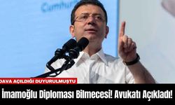 İmamoğlu Diploması Bilmecesi! Avukatı Açıkladı!