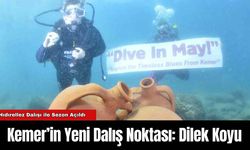 Kemer’in Yeni Dalış Noktası: Dilek Koyu