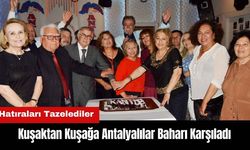 Kuşaktan Kuşağa Antalyalılar Baharı Karşıladı