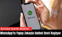 WhatsApp'ta Yapay Zekayla Sohbet Devri Başlıyor