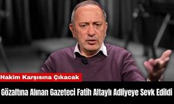 Gözaltına Alınan Gazeteci Fatih Altaylı Adliyeye Sevk Edildi