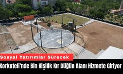 Korkuteli’nde Bin Kişilik Kır Düğün Alanı Hizmete Giriyor