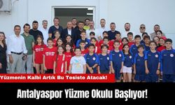 Antalyaspor Yüzme Okulu Başlıyor!