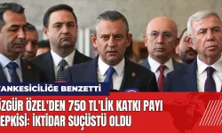 Özgür Özel'den 750 TL'lik katkı payı tepkisi: İktidar suçüstü oldu