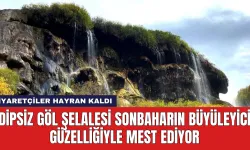 Dipsiz Göl Şelalesi Sonbaharın Büyüleyici Güzelliğiyle Mest Ediyor