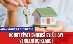 Konut Fiyat Endeksi Eylül Ayı Verileri Açıklandı