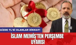 İslam Memiş'ten Perşembe Uyarısı: Faizde TL'si Olanlar Dikkat!