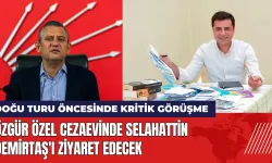 Özgür Özel cezaevinde Selahattin Demirtaş'ı ziyaret edecek