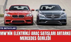 BMW'nin Elektrikli Araç Satışları Artarken Mercedes Geriledi