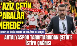 Antalyaspor taraftarından Aziz Çetin’e istifa çağrısı