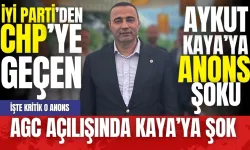 AGC açılışında Kaya'ya şok