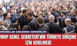 MHP Genel Sekreteri'nin Türbeye Girişine İzin Verilmedi