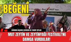 Mut Zeytin ve Zeytinyağı Festivali'ne Damga Vurdular!