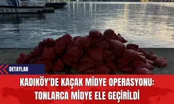 Kadıköy'de Kaçak Midye Operasyonu: Tonlarca Midye Ele Geçirildi