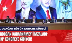 Erdoğan kararnameyi imzaladı: AKP kongreye gidiyor!