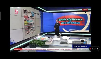 15 Şubat 2023 tarihli sayımız Halk TV ekranlarında