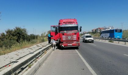 Park halindeki otomobilin sürücüsü dehşeti yaşadı