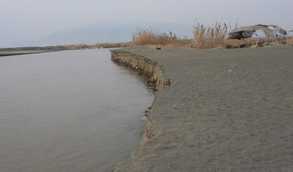 Hatay Samandağ'da kıyı erozyonu oluştu!