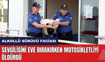 Adana'da alkollü sürücü faciası! Sevgilisini eve bırakırken motosikletliyi öld*rdü