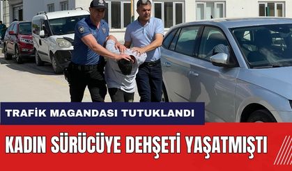 Adana'da kadın sürücüye dehşeti yaşatmıştı! Trafik magandası tutuklandı