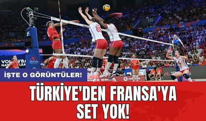 Türkiye'den Fransa'ya set yok