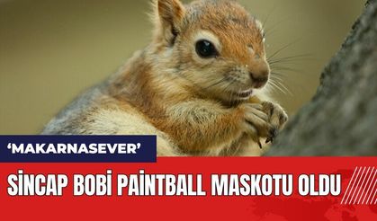 Makarnasever sincap Bobi Paintball maskotu oldu