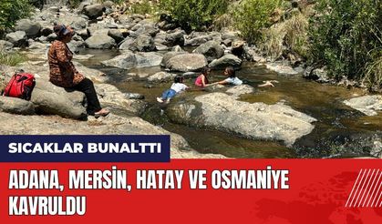 Adana, Mersin, Hatay ve Osmaniye kavruldu