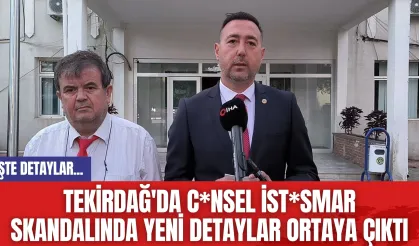 Tekirdağ'da C*nsel İst*smar Skandalında Yeni Detaylar Ortaya Çıktı