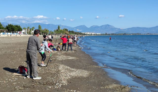 Söylentiye inanan vatandaşlar sahile akın etti