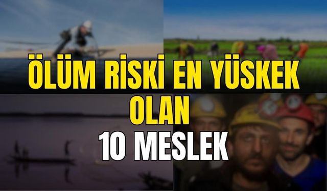 Ölüm Riski En Yüksek Olan 10 Meslek