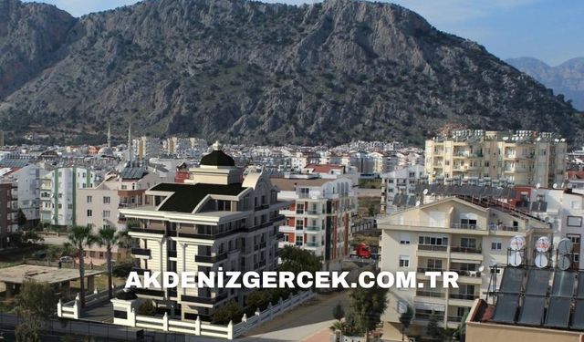 Antalya Gazipaşa'da mahkemeden satılık iki katlı ev