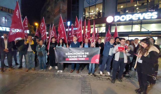 "Emekçiyi yakan bu düzene lanet olsun"