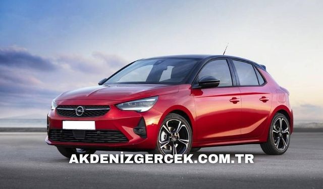 2021 model Opel Corsa marka araç icradan satılık