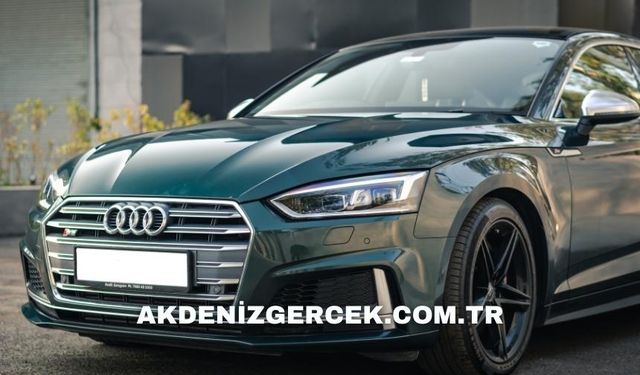 İcradan satılık 2011 model Audi marka otomobil