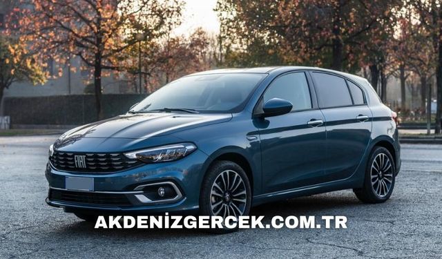 İcradan satılık 2023 model Fiat marka Egea Cross tipli araç