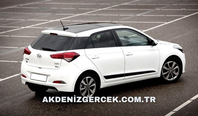 İcradan satılık 2017 model Hyundai İ20 tipli araç