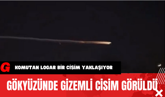 Gökyüzünde Gizemli Cisim Görüldü