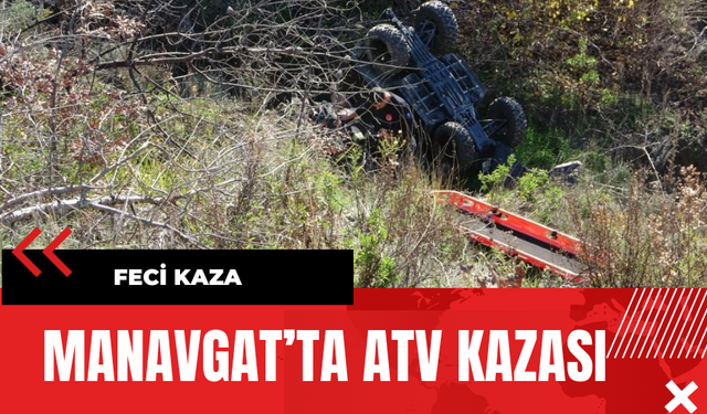 Manavgat’ta ATV Kazası