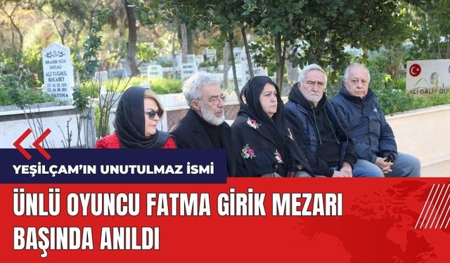 Yeşilçam'ın unutulmaz ismi mezarı başında anıldı